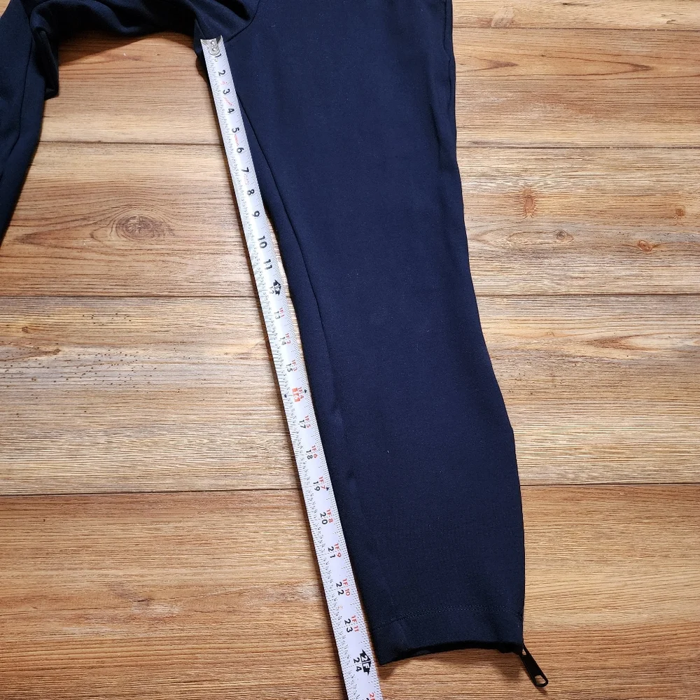 Universal Standard Moro Pocket Signature Ponte Pants 2XS Womens S 6-8 Navy Blue